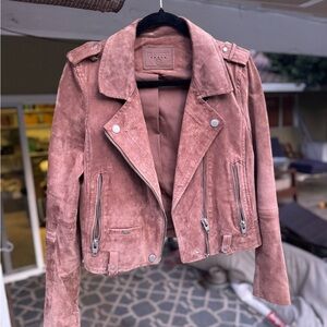 Blank NYC Brown Suede Leather Jacket